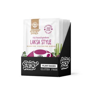 7 x Plantasy Foods Laksa Cuppa Soup 25g
